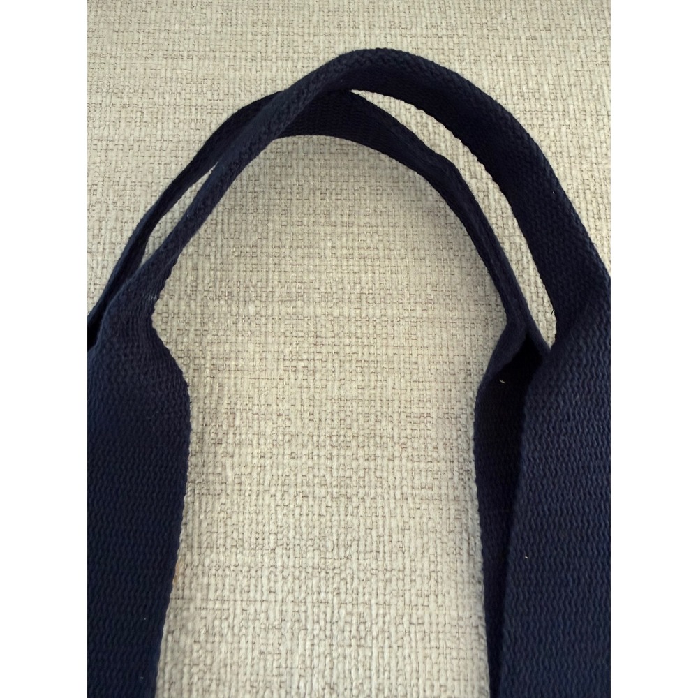 NWT Barns & Noble A BAG of BOOKS Canvas Tote Bag Book Bag Blue With Handles - Picture 4 of 13